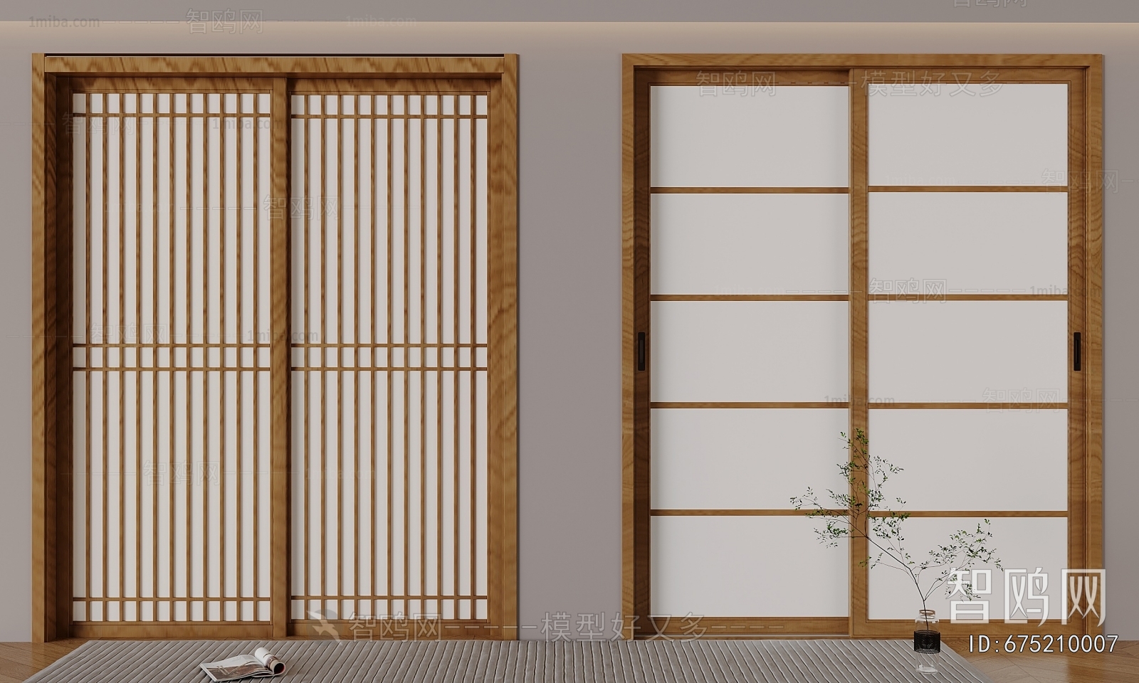 Japanese Style Sliding Door