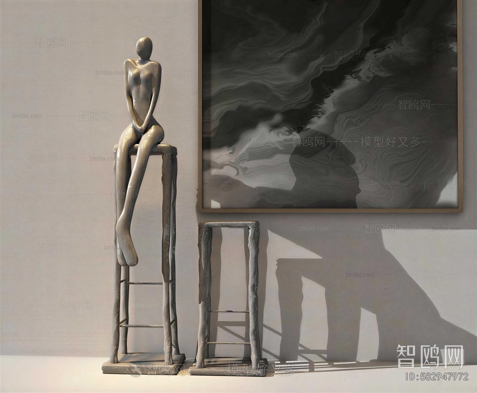 Wabi-sabi Style Sculpture