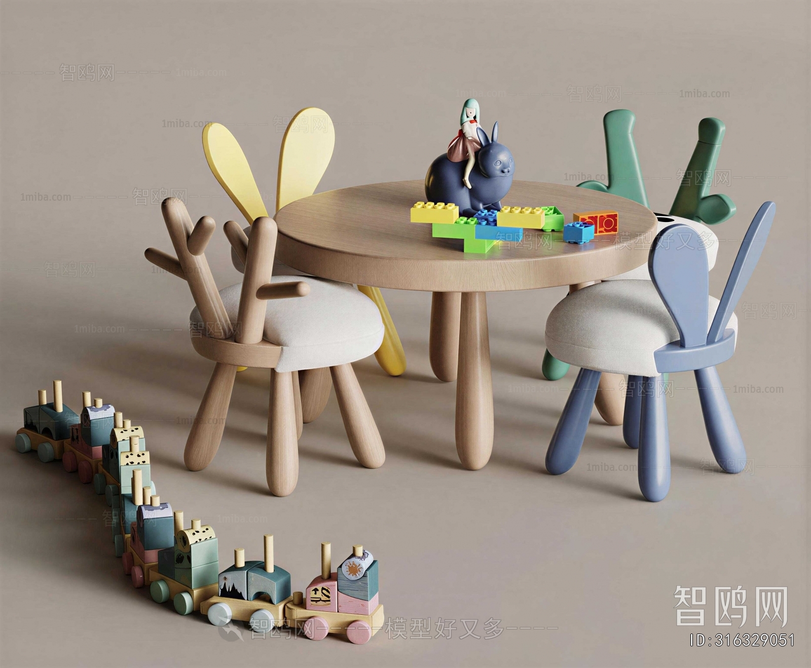 Modern Children's Table/chair