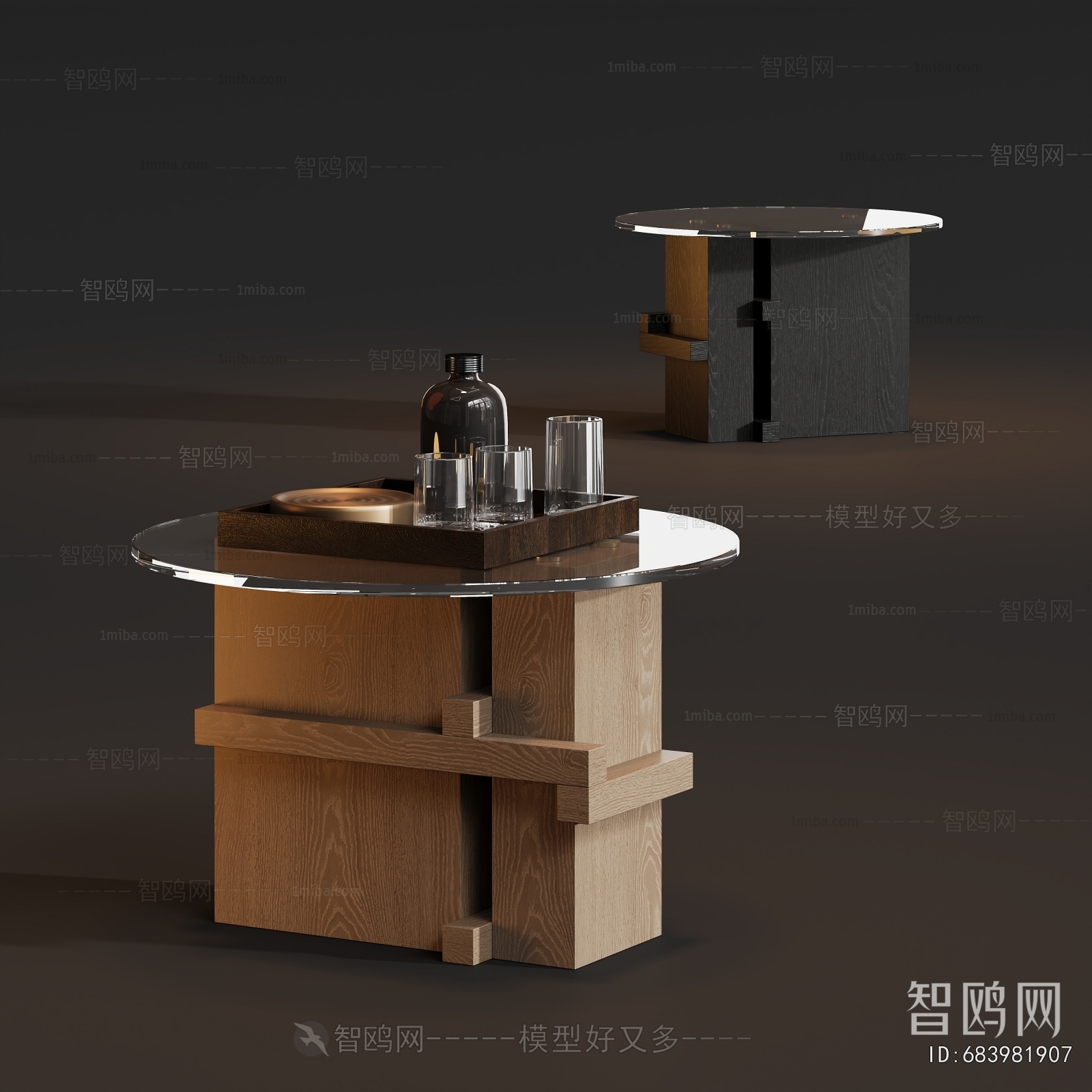 Modern Bedside Cupboard