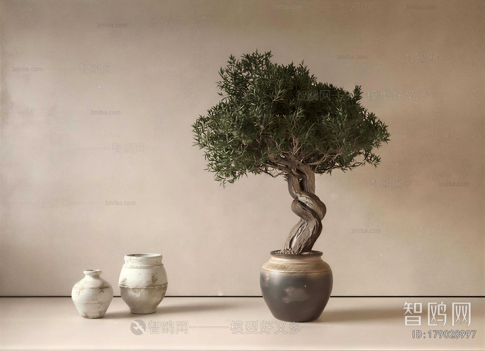 Wabi-sabi Style Bonsai