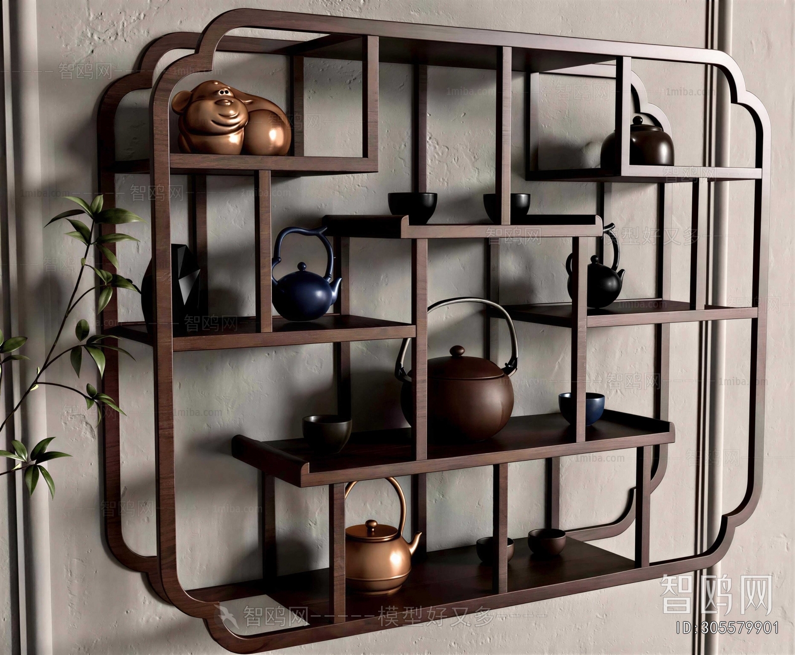 New Chinese Style Antique Rack