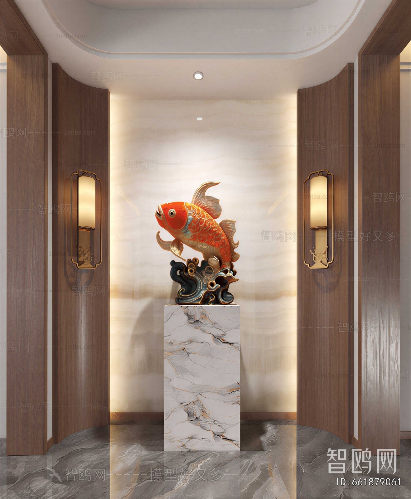 New Chinese Style Sculpture