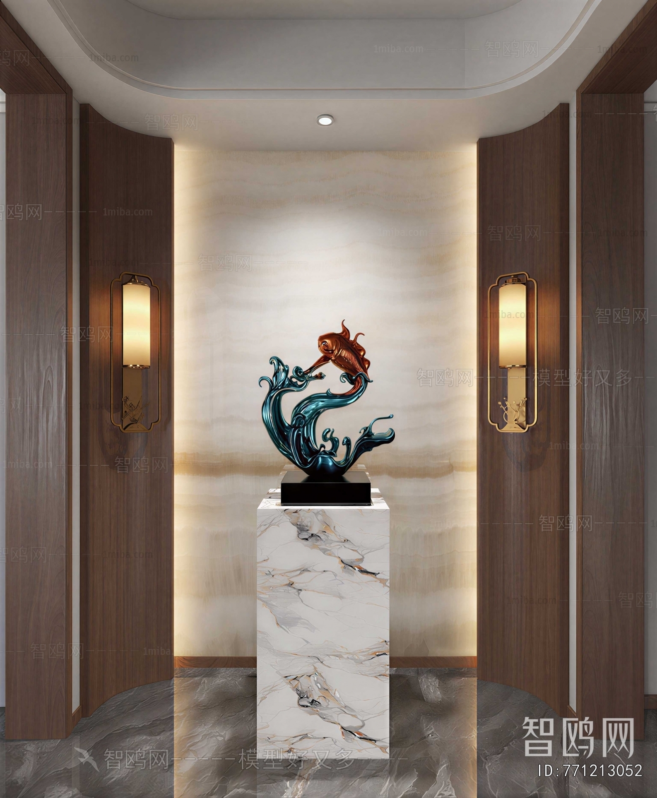 New Chinese Style Sculpture
