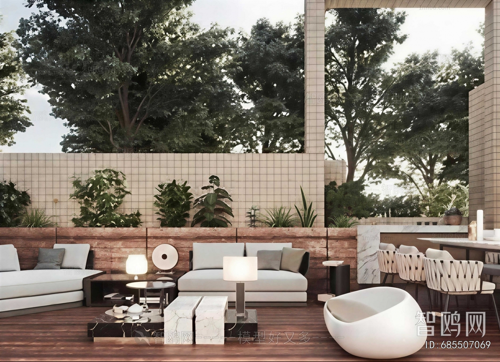 Modern Terrace