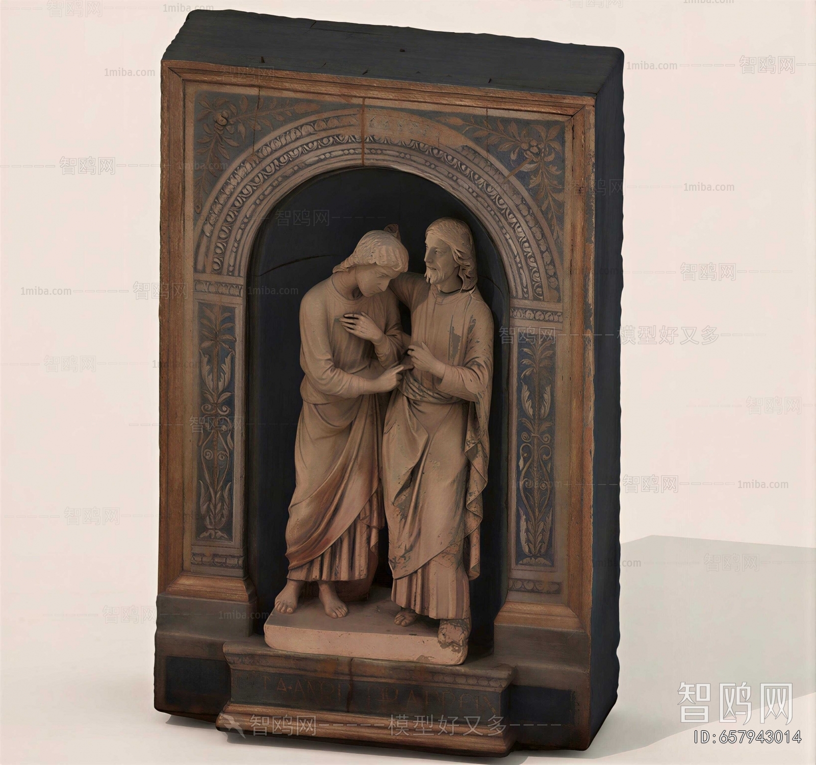 European Style Sculpture Sketch