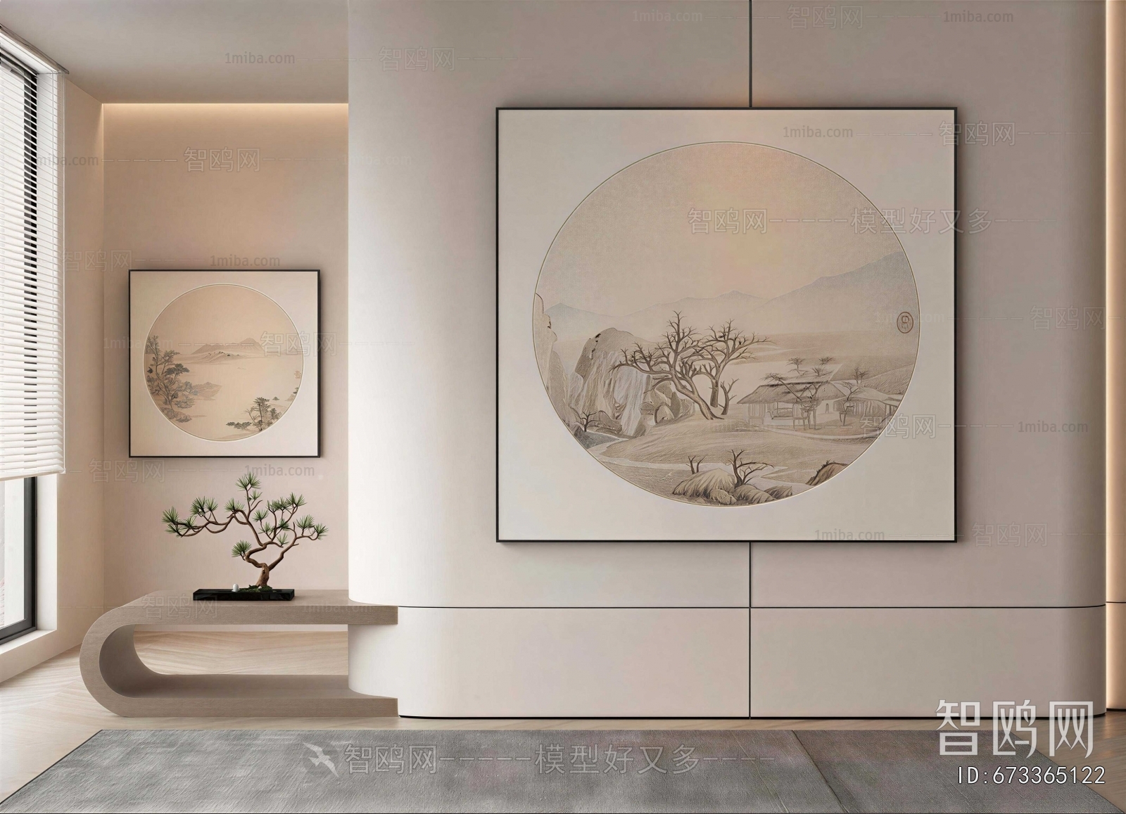 New Chinese Style Painting