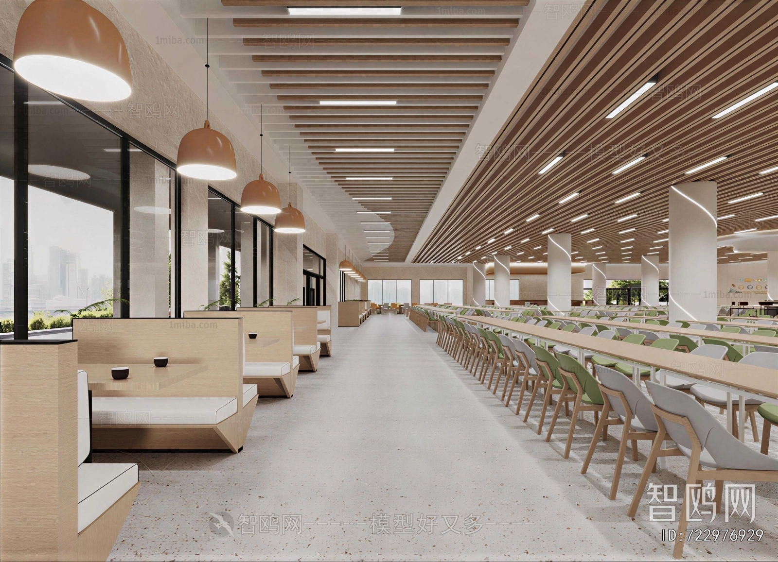 Modern Office Canteen