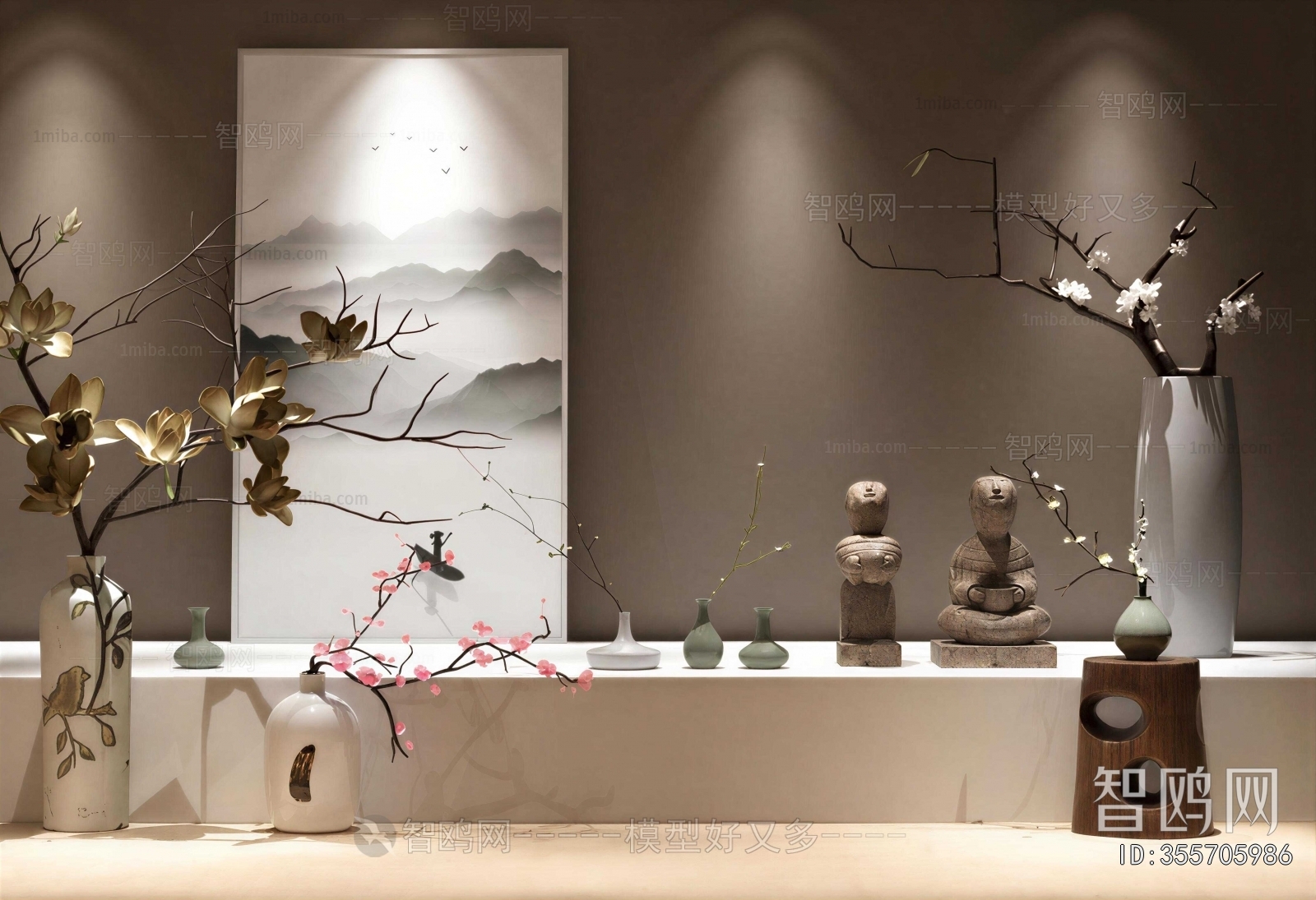 New Chinese Style Decorative Set