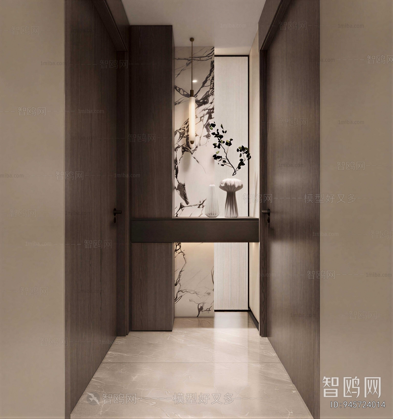 Modern Hallway