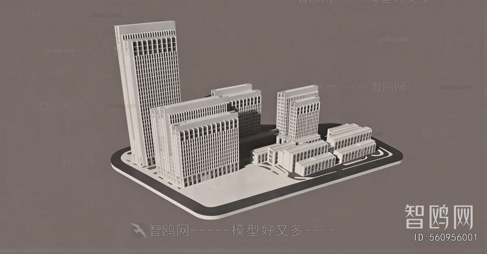 Modern Appearance Of Commercial Building