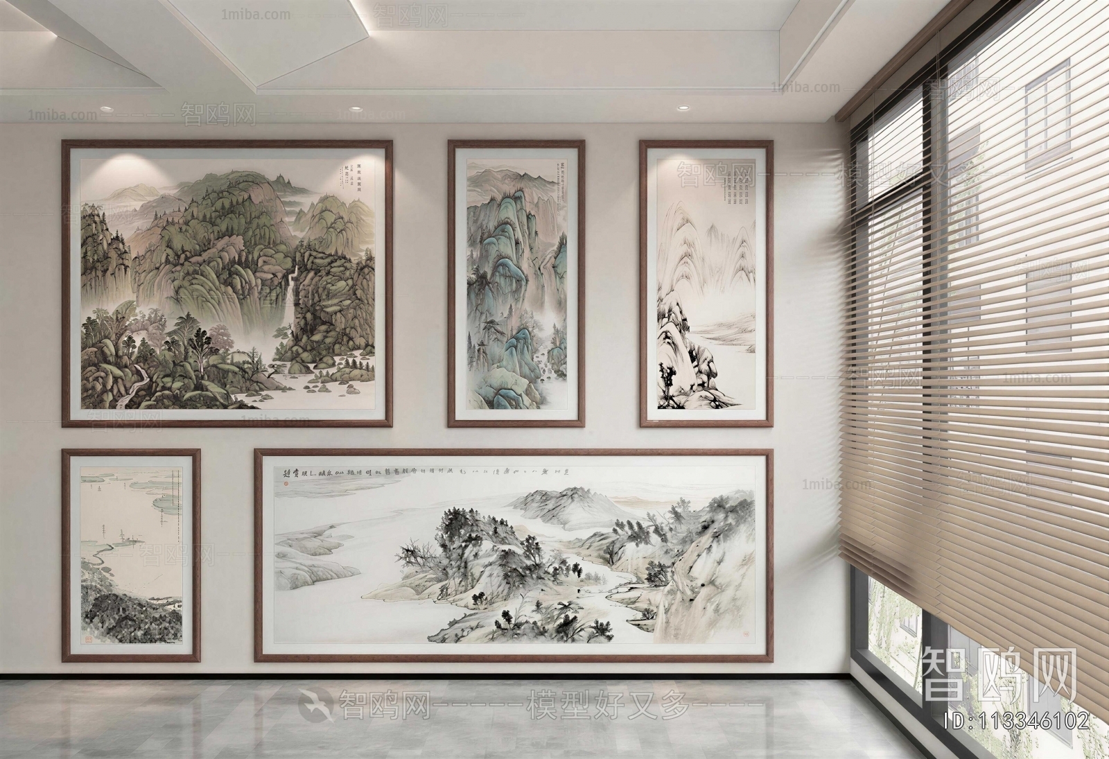 New Chinese Style Painting