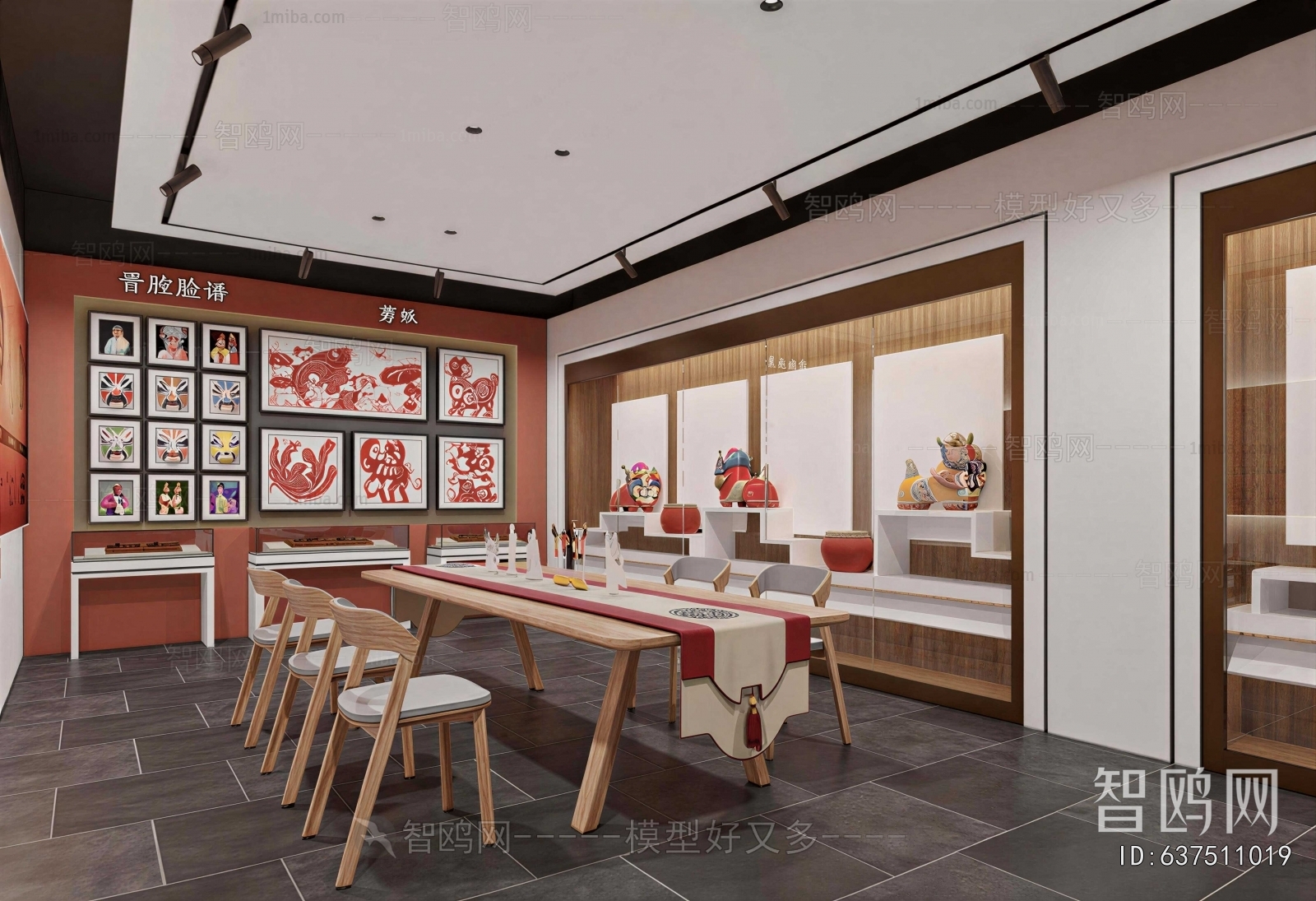New Chinese Style Exhibition Hall