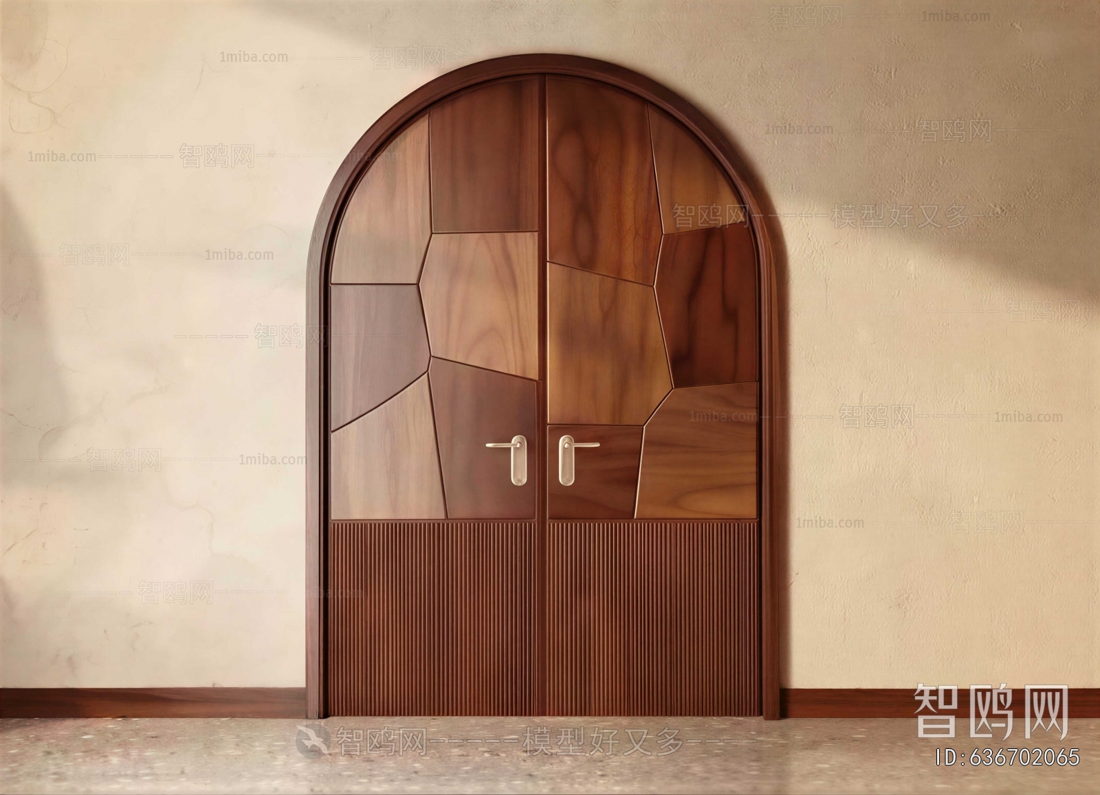 Modern Double Door