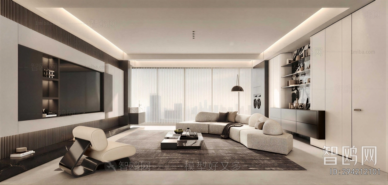 Modern A Living Room