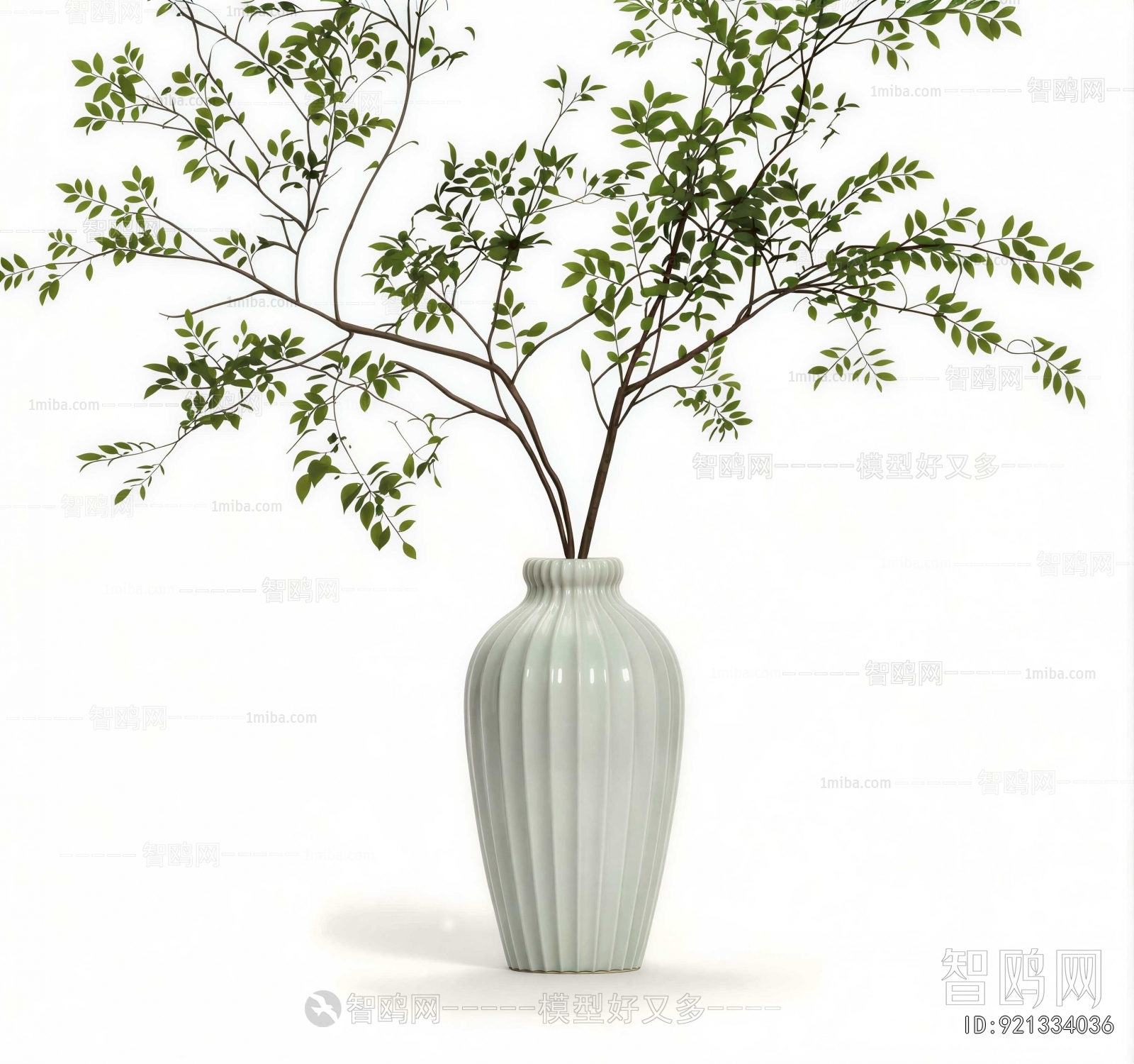 Modern Aquatic Green Plant
