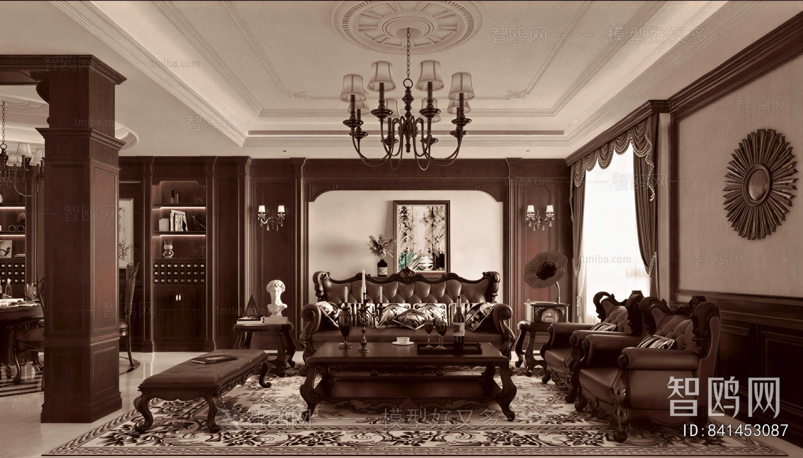 American Style A Living Room