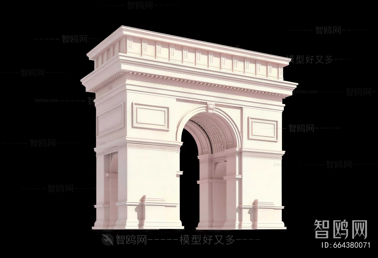 European Style Decorated Archway