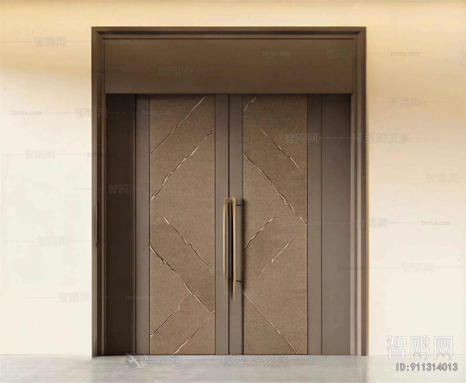 New Chinese Style Double Door