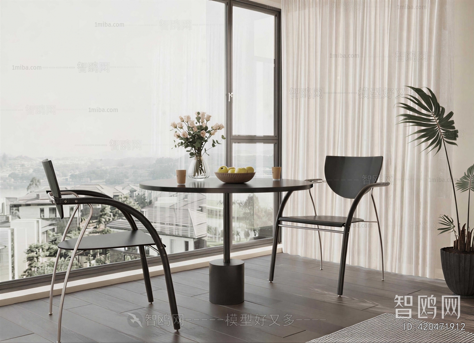 Modern Leisure Table And Chair