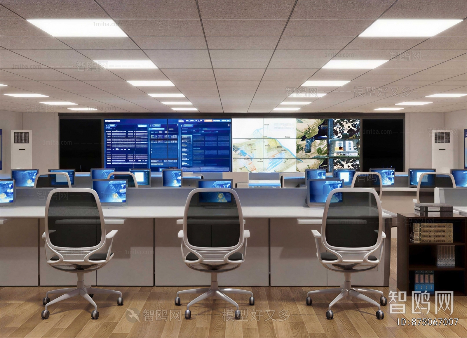 Modern Monitor Room