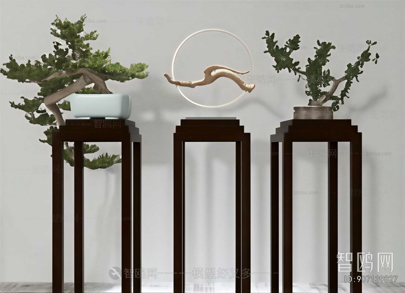 New Chinese Style Bonsai
