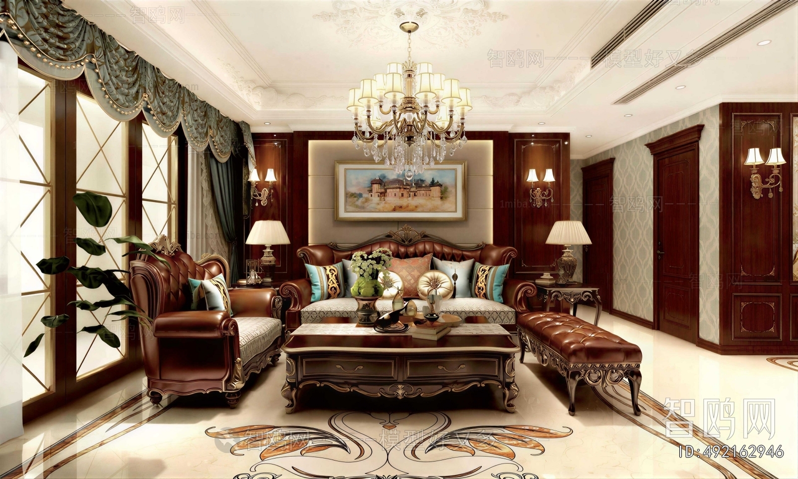 American Style A Living Room