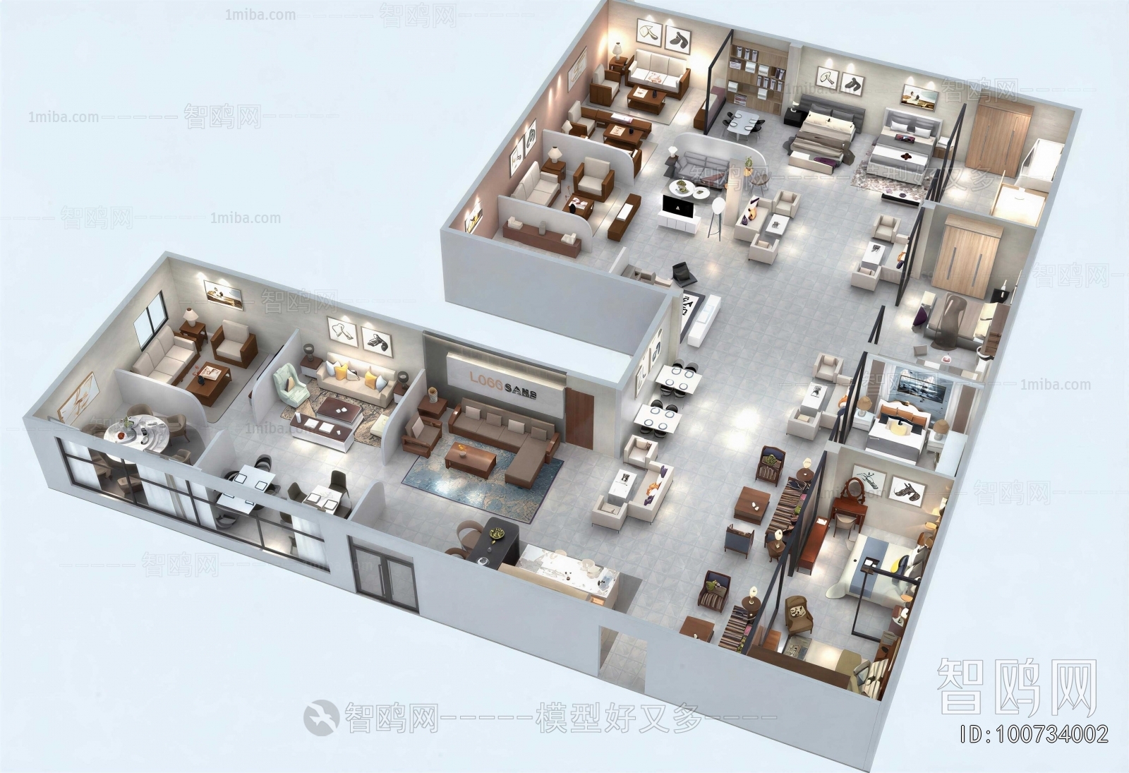 New Chinese Style Exhibition Hall