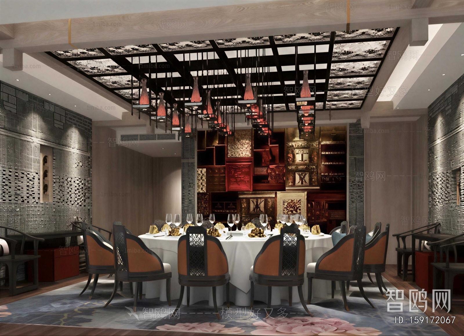 New Chinese Style Restaurant Box