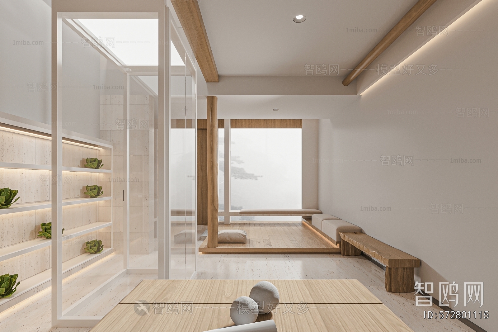 Japanese Style Hallway