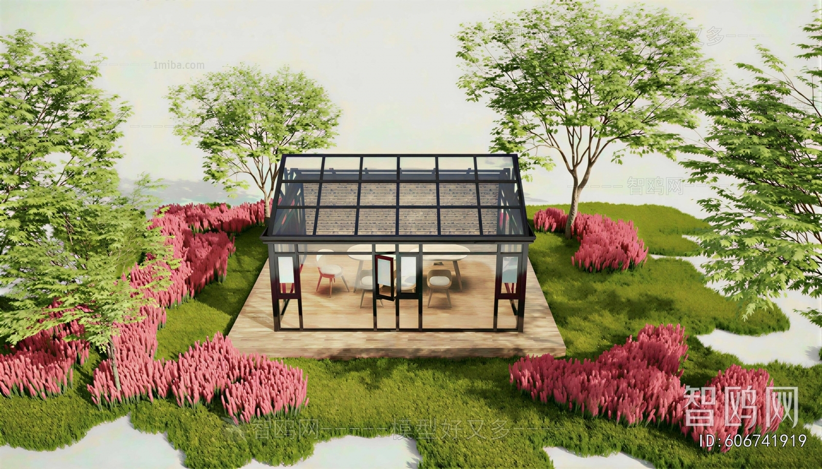 Modern Glass Sunshine Room