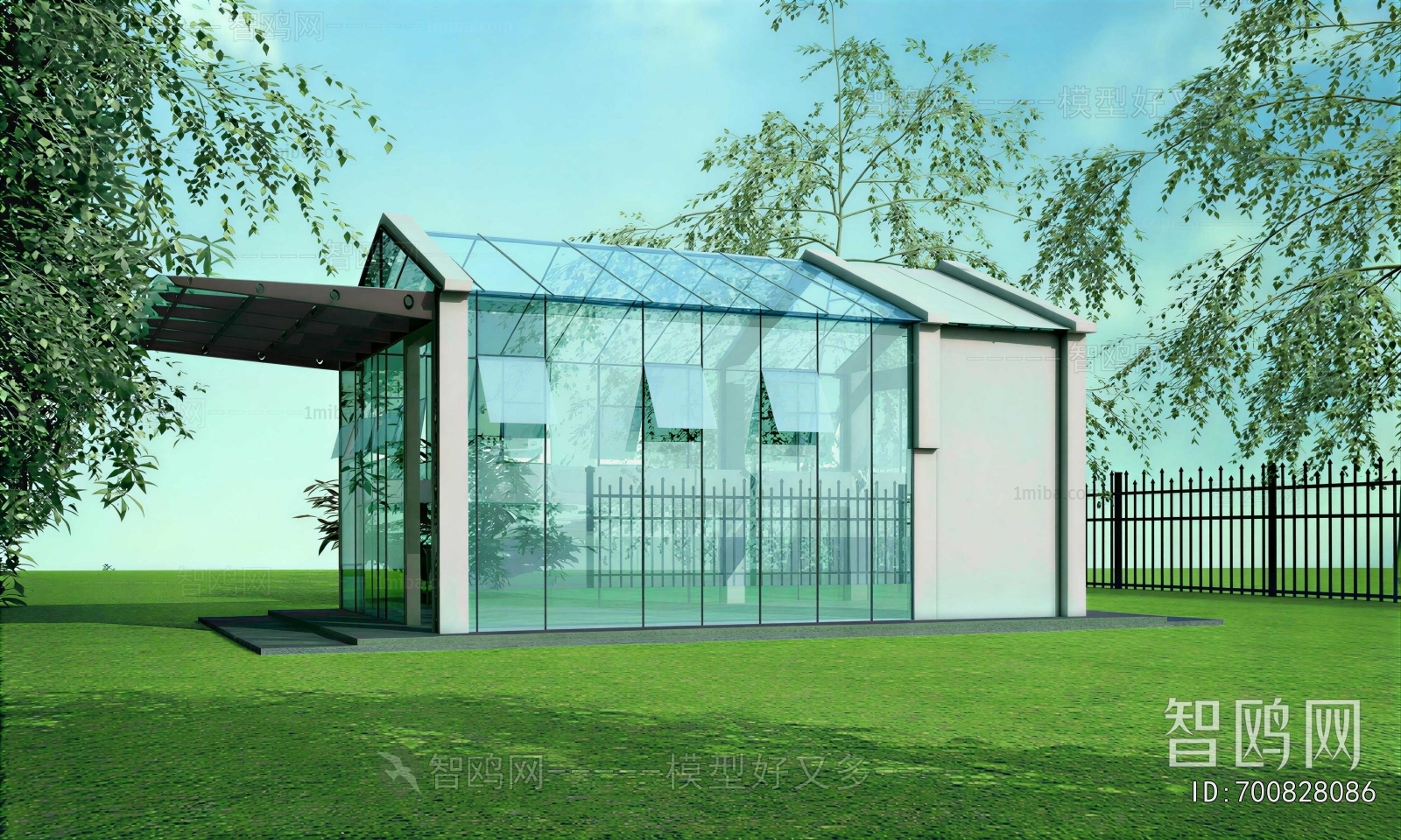 Modern Glass Sunshine Room