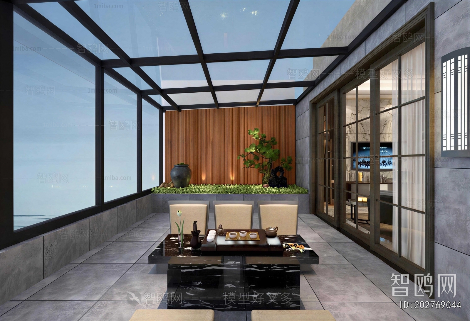 New Chinese Style Tea House