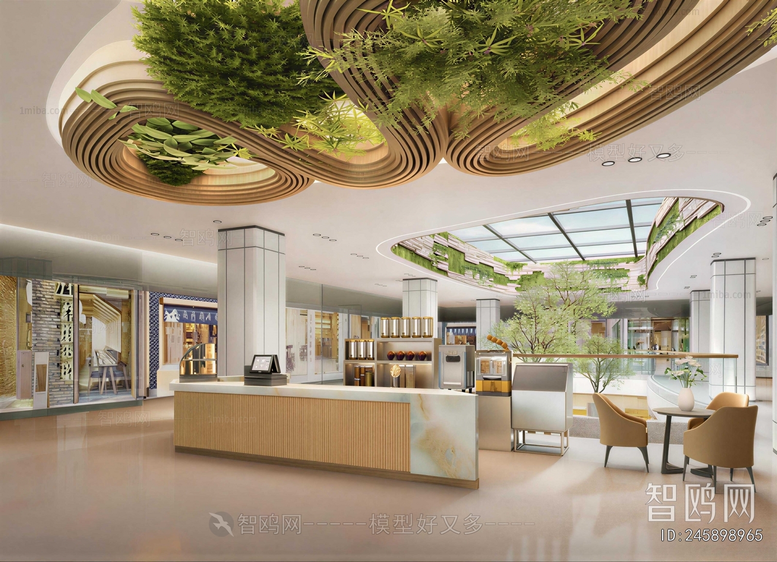 Modern Shopping Mall