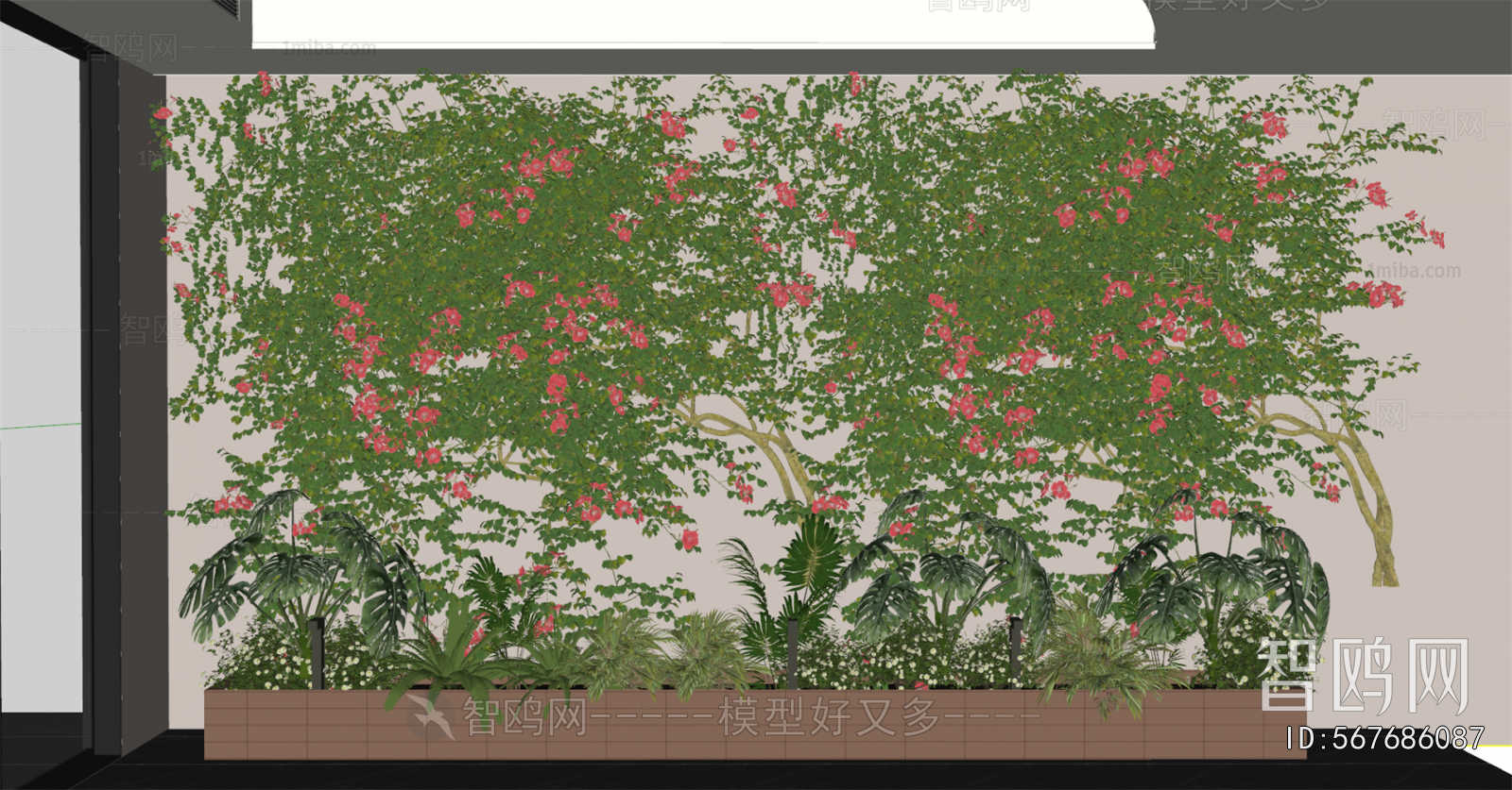 Modern Plant Wall