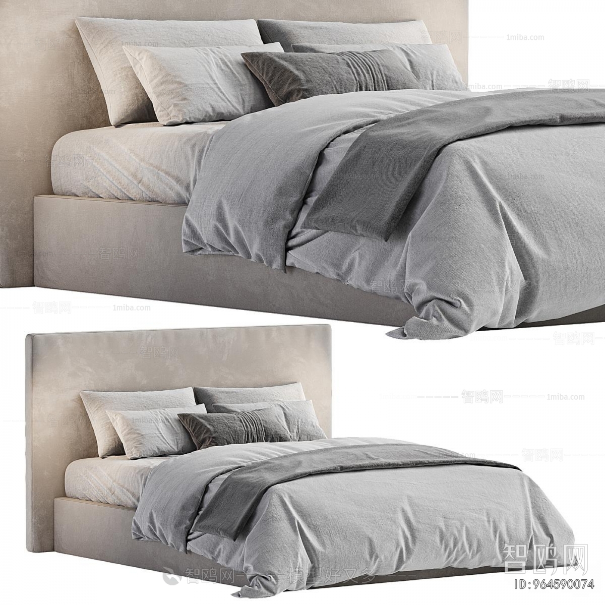 Modern Double Bed