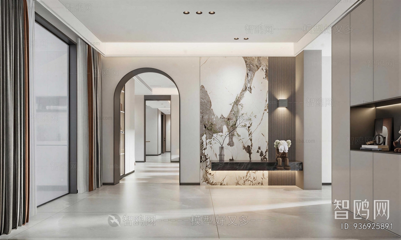 Modern Hallway