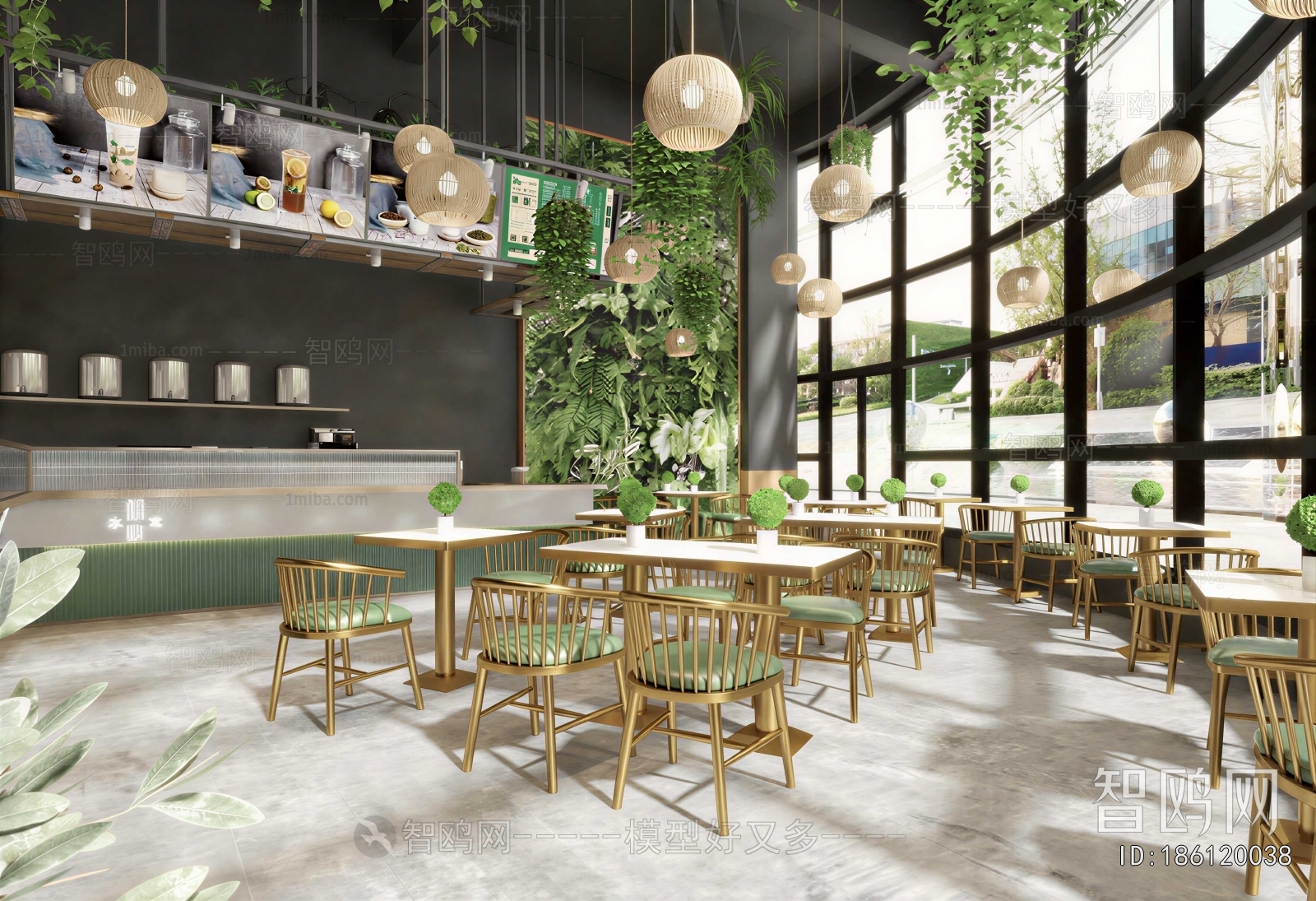 Modern Milk Tea Shop