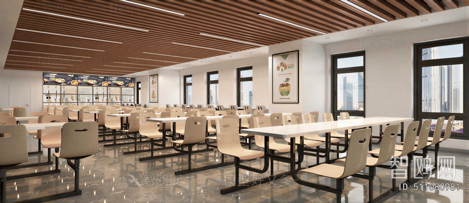 Modern Office Canteen