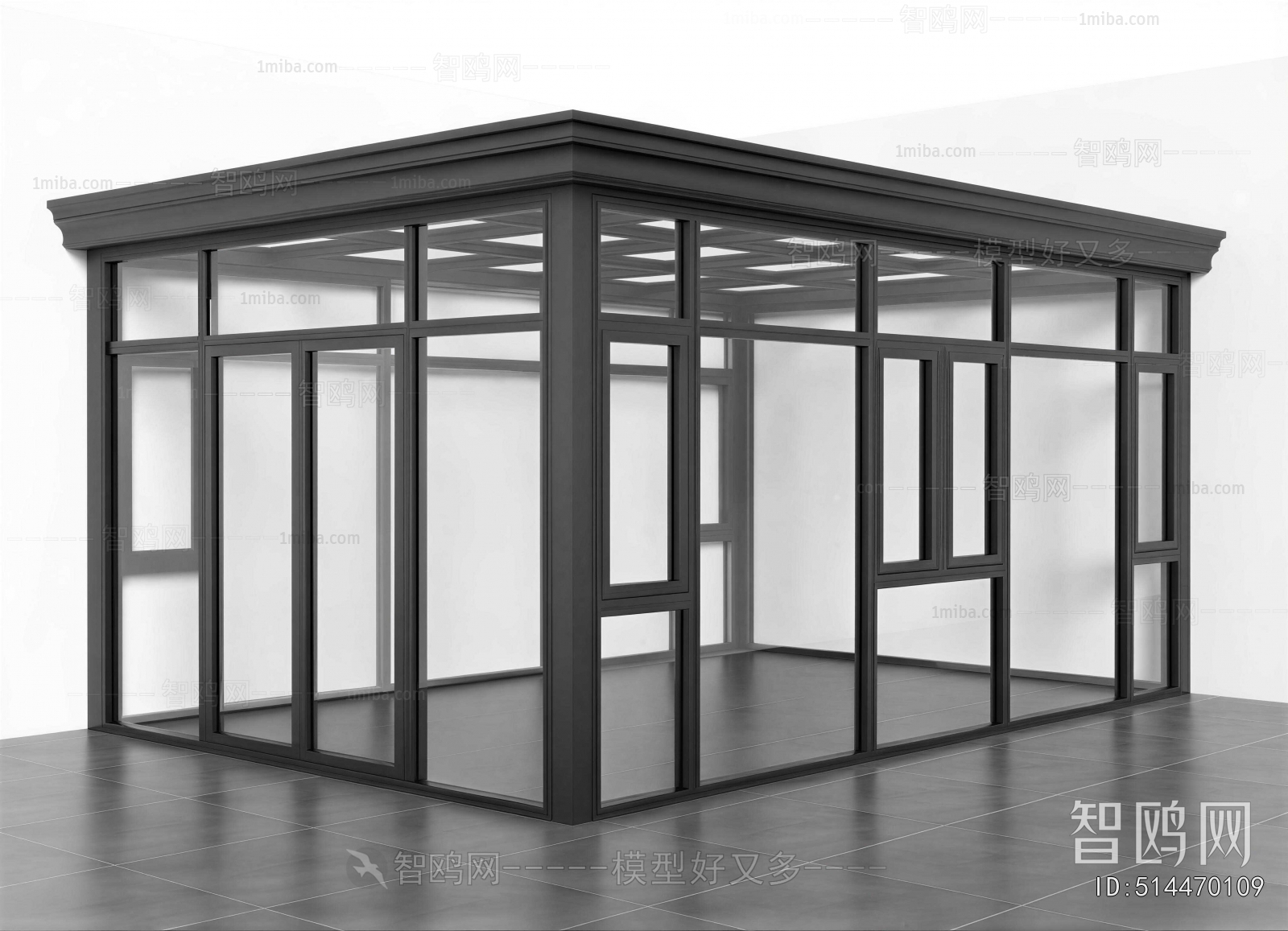 Modern Glass Sunshine Room