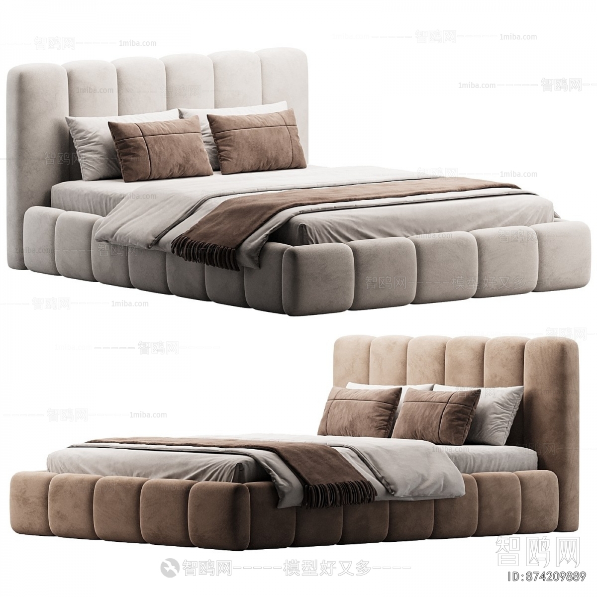 Modern Double Bed