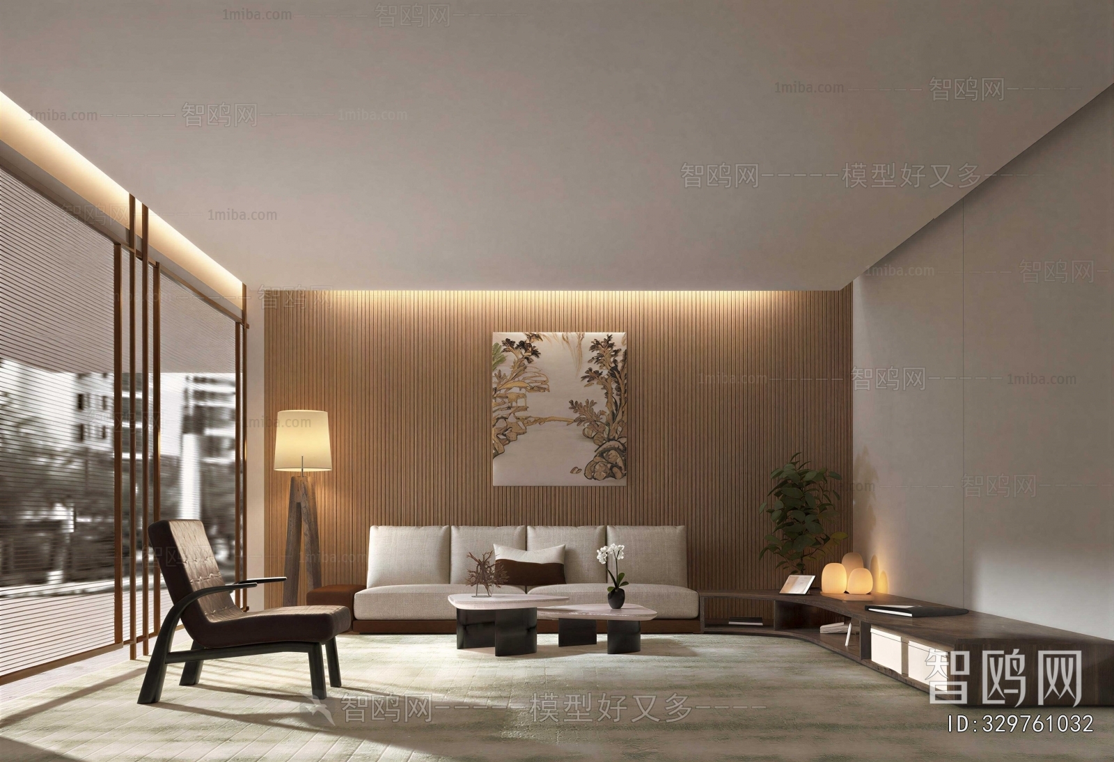 Japanese Style A Living Room