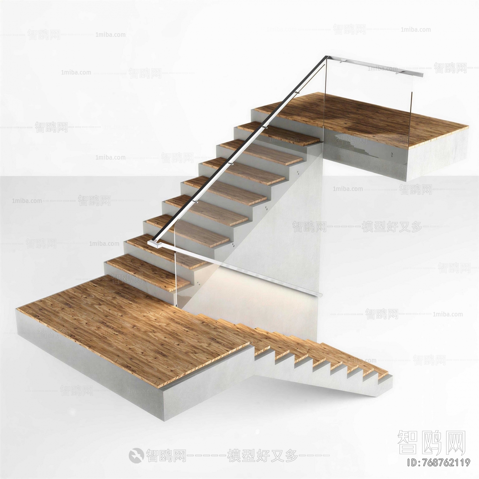Modern Stair Balustrade/elevator