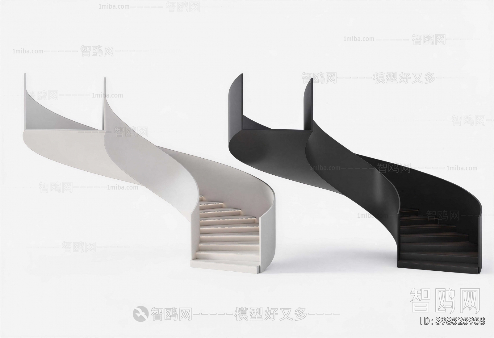 Modern Rotating Staircase
