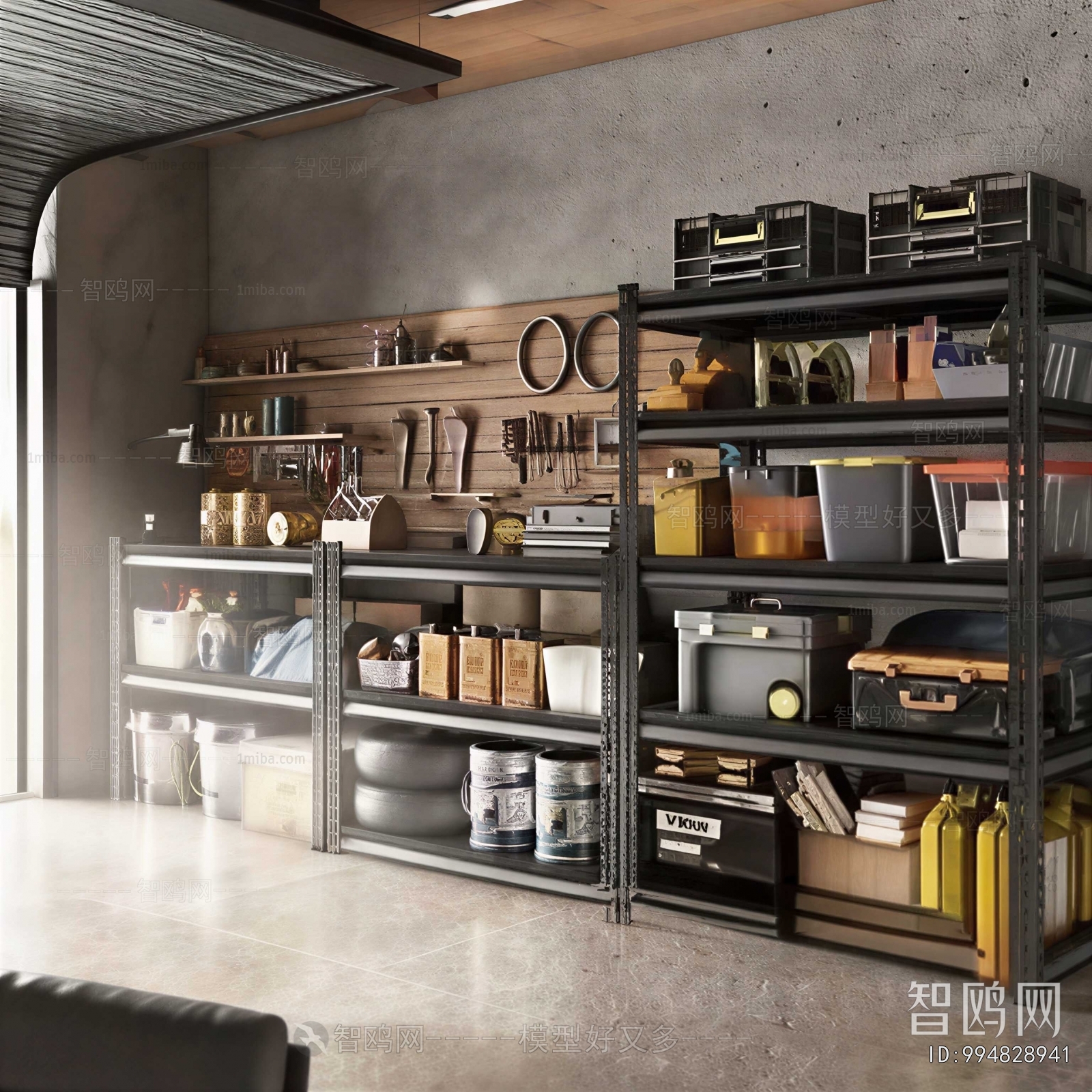 Industrial Style Shelving