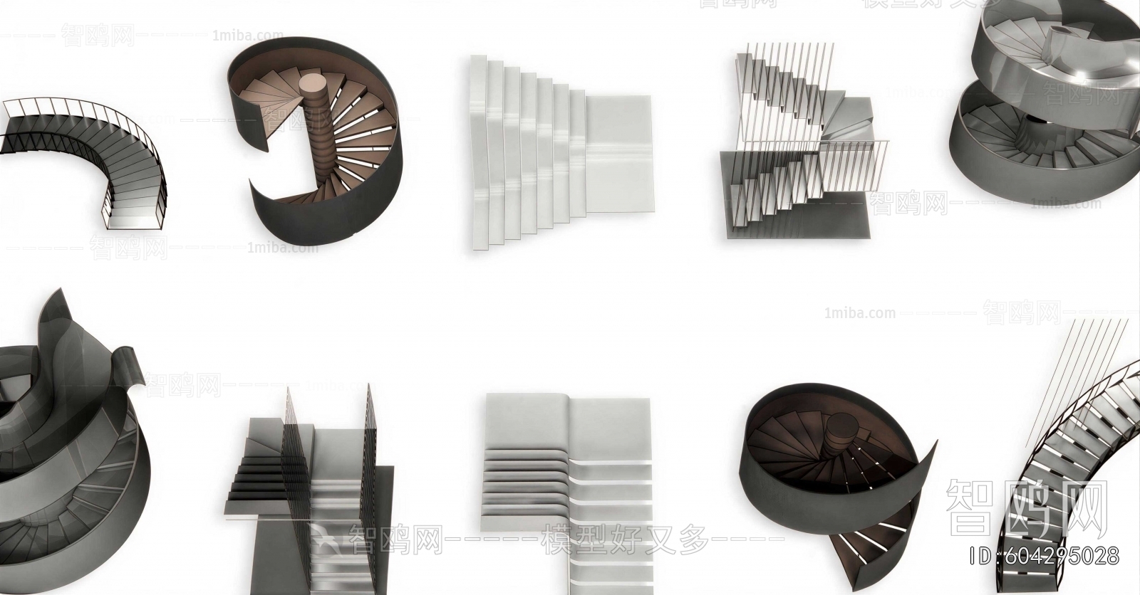Modern Rotating Staircase