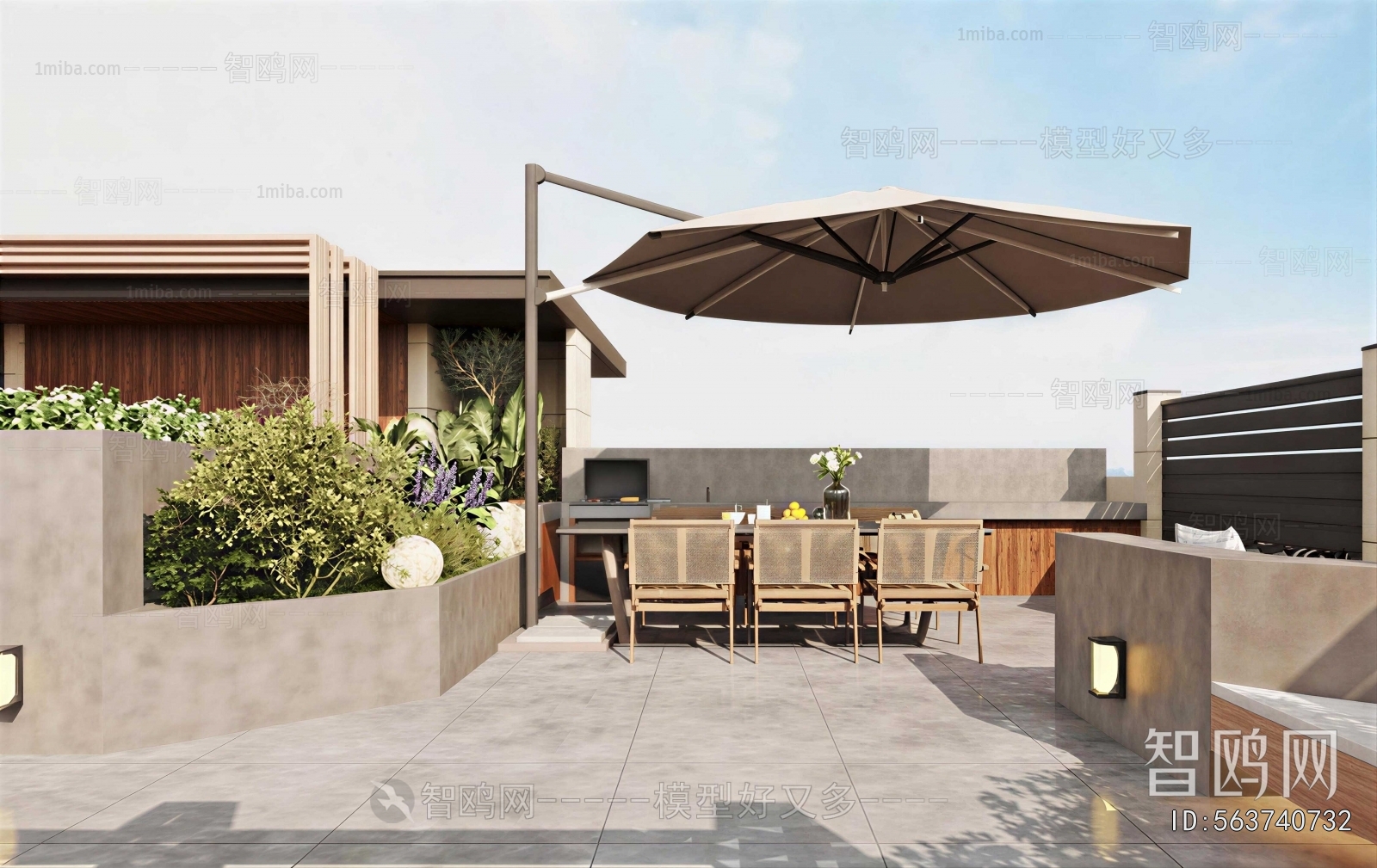 Modern Terrace