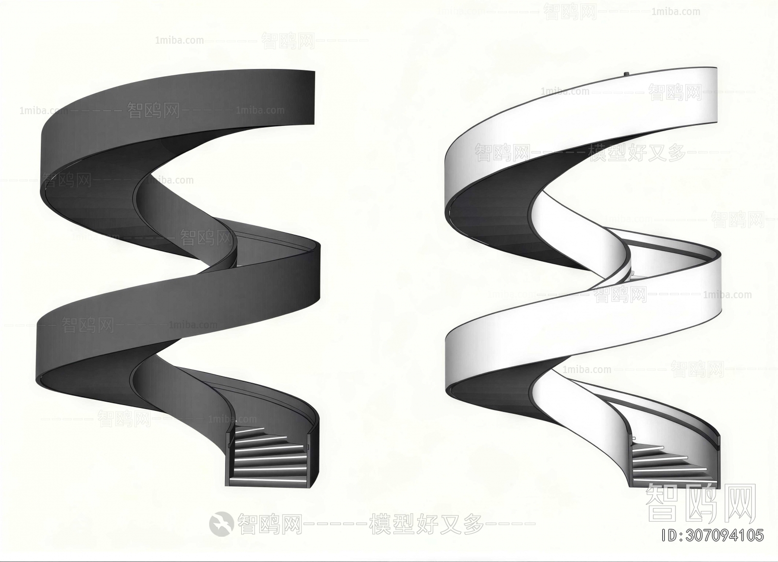 Modern Stair Balustrade/elevator