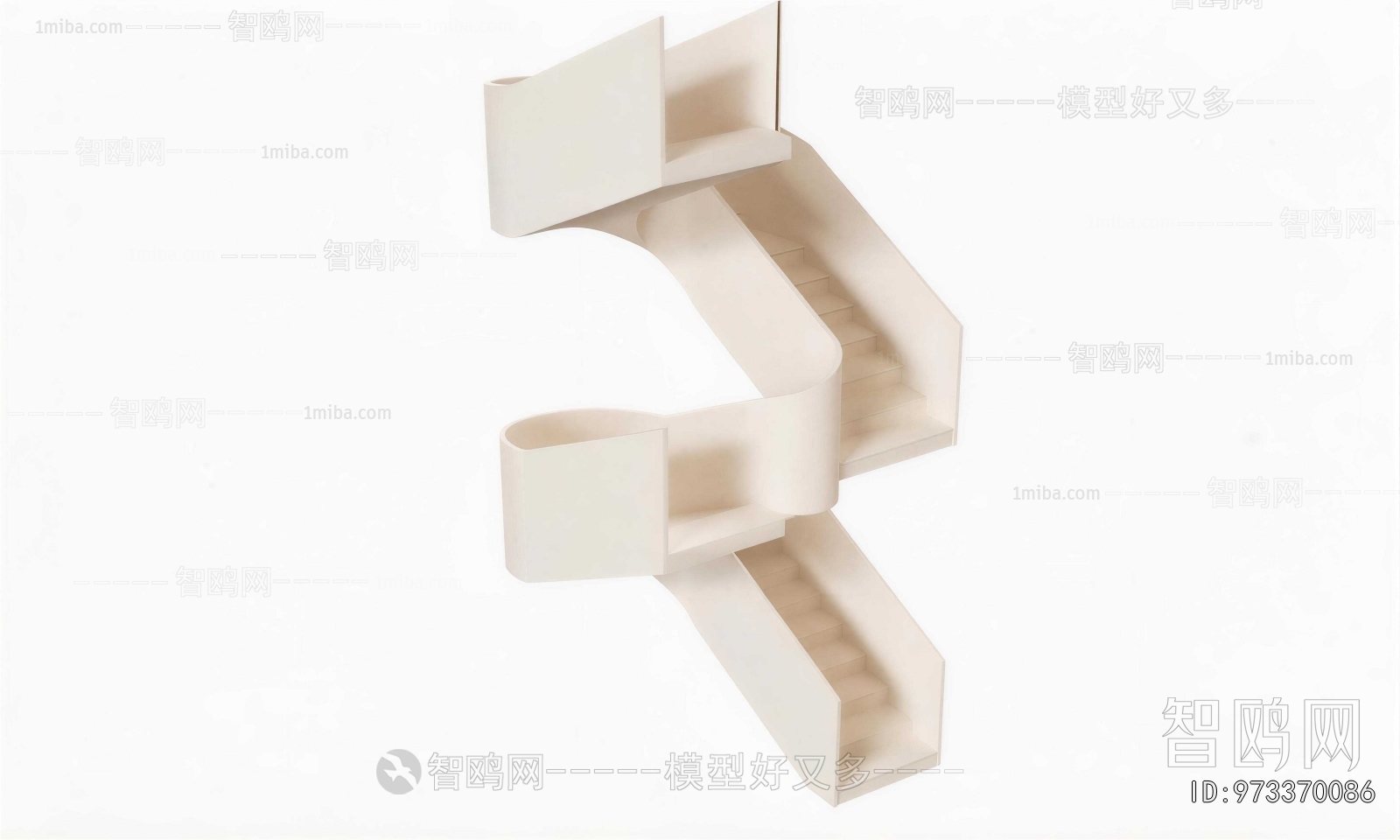 Modern Rotating Staircase