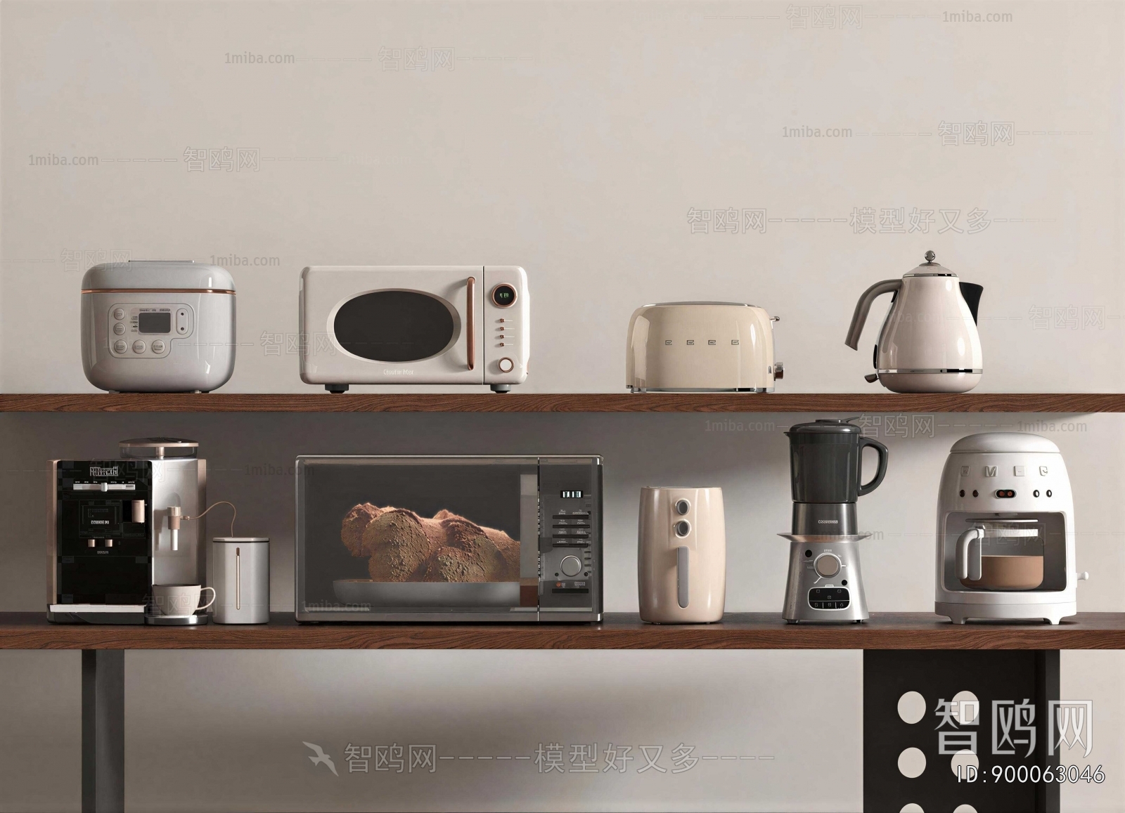 Modern Electric Kitchen Appliances